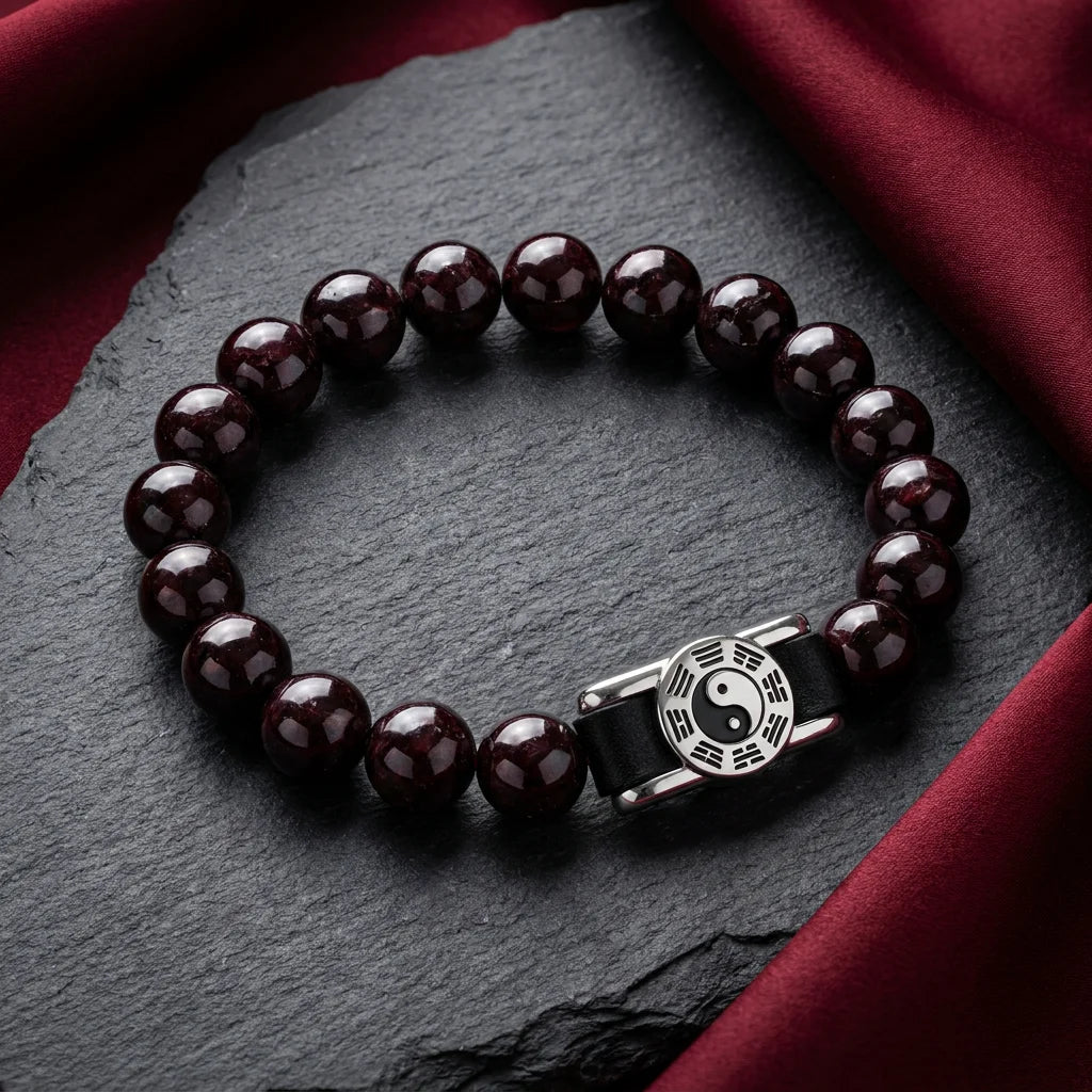 Master Selection: Life Fire - Red Garnet Supreme Healing Bracelet