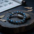 Master Selection: Intuitive Moonlight - Grey Moonstone Healing Bracelet